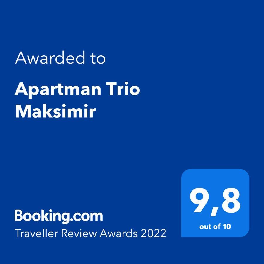 Apartman Trio Maksimir Záhřeb Exteriér fotografie